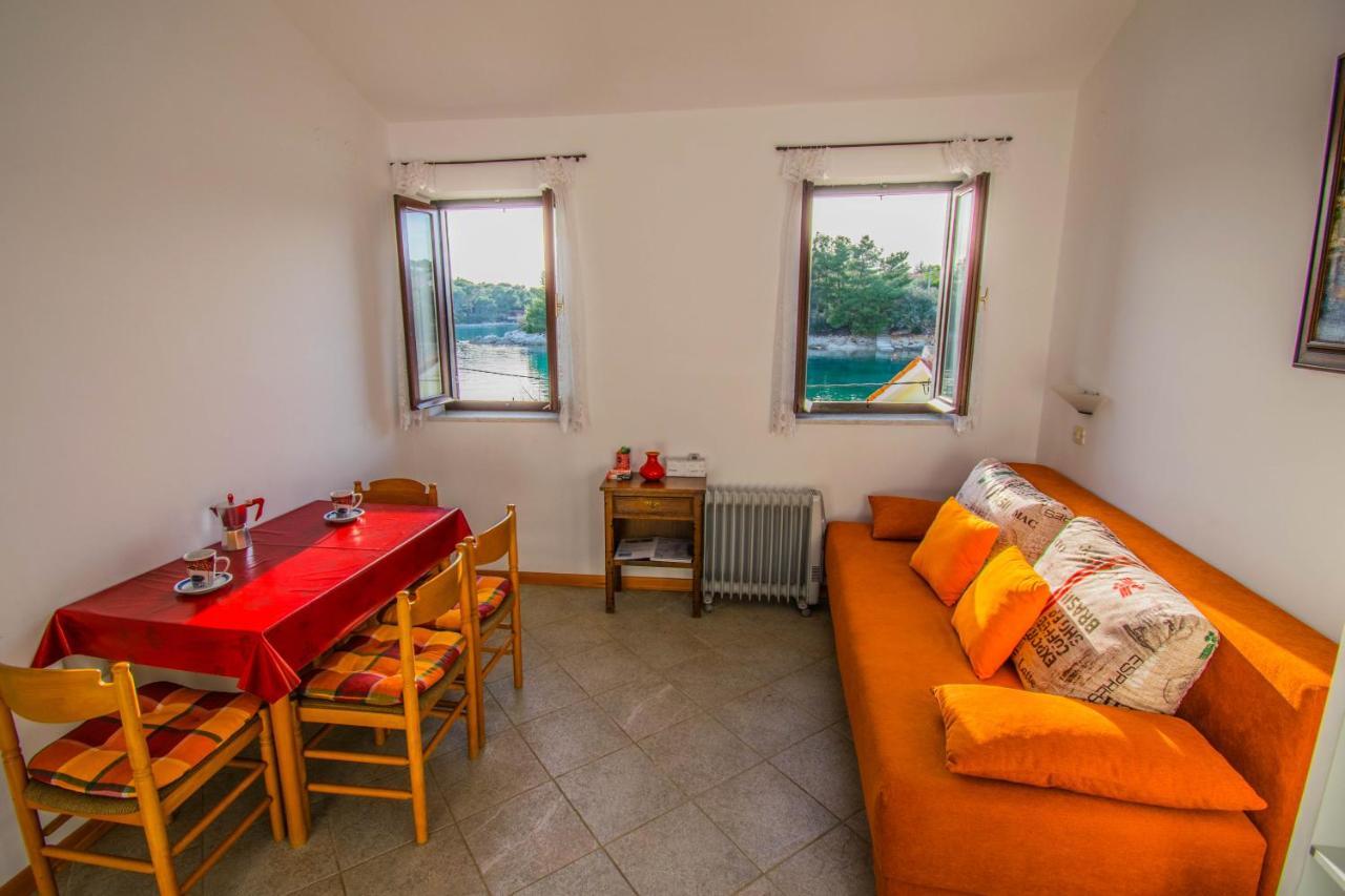 Holiday House Punta Blue & Orange 5M From The Sea, Island Cres Punta Križa Eksteriør bilde