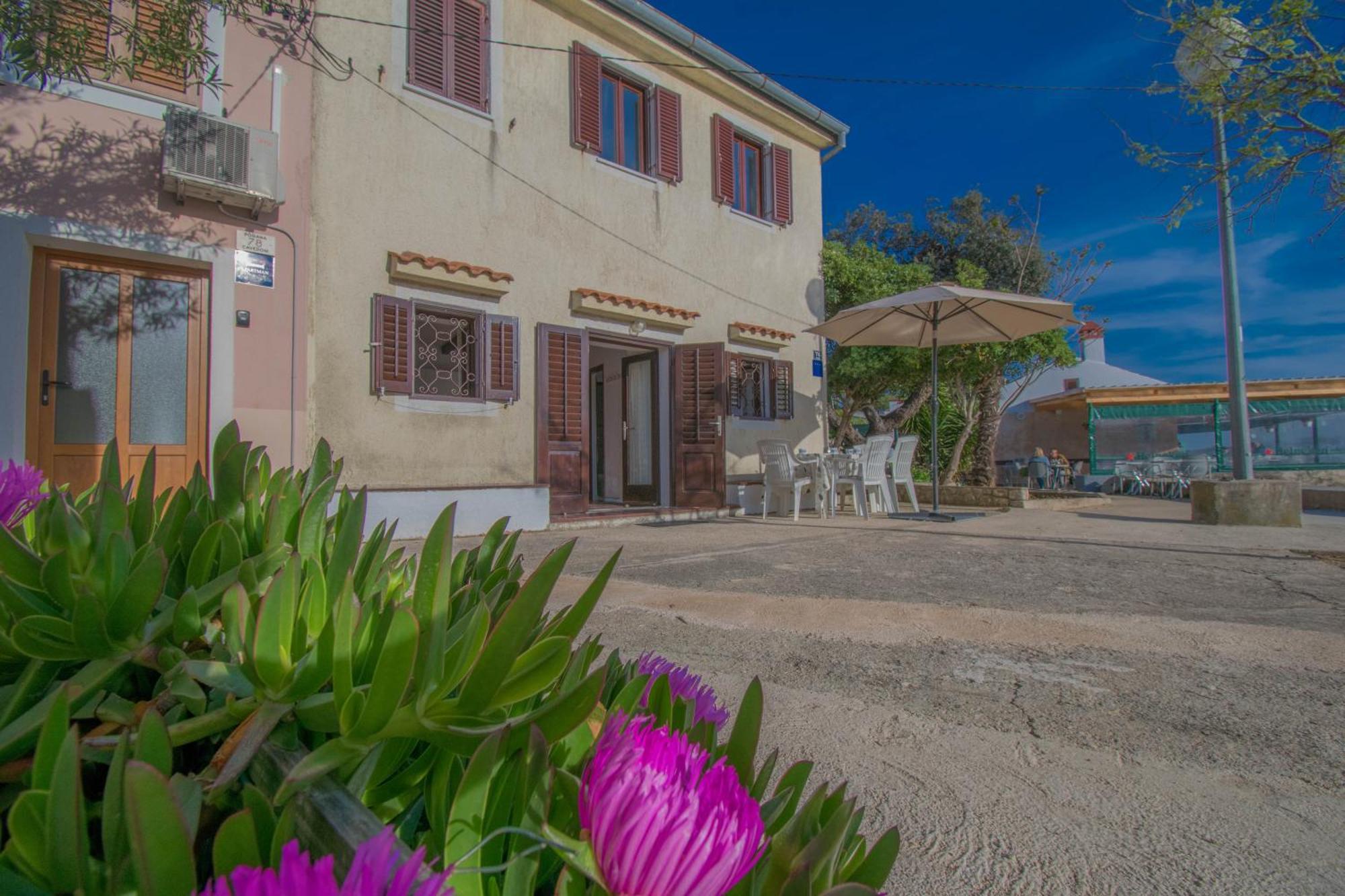 Holiday House Punta Blue & Orange 5M From The Sea, Island Cres Punta Križa Rom bilde