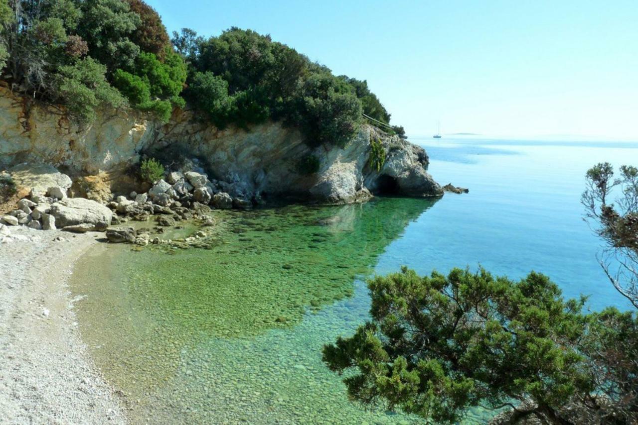 Holiday House Punta Blue & Orange 5M From The Sea, Island Cres Punta Križa Eksteriør bilde